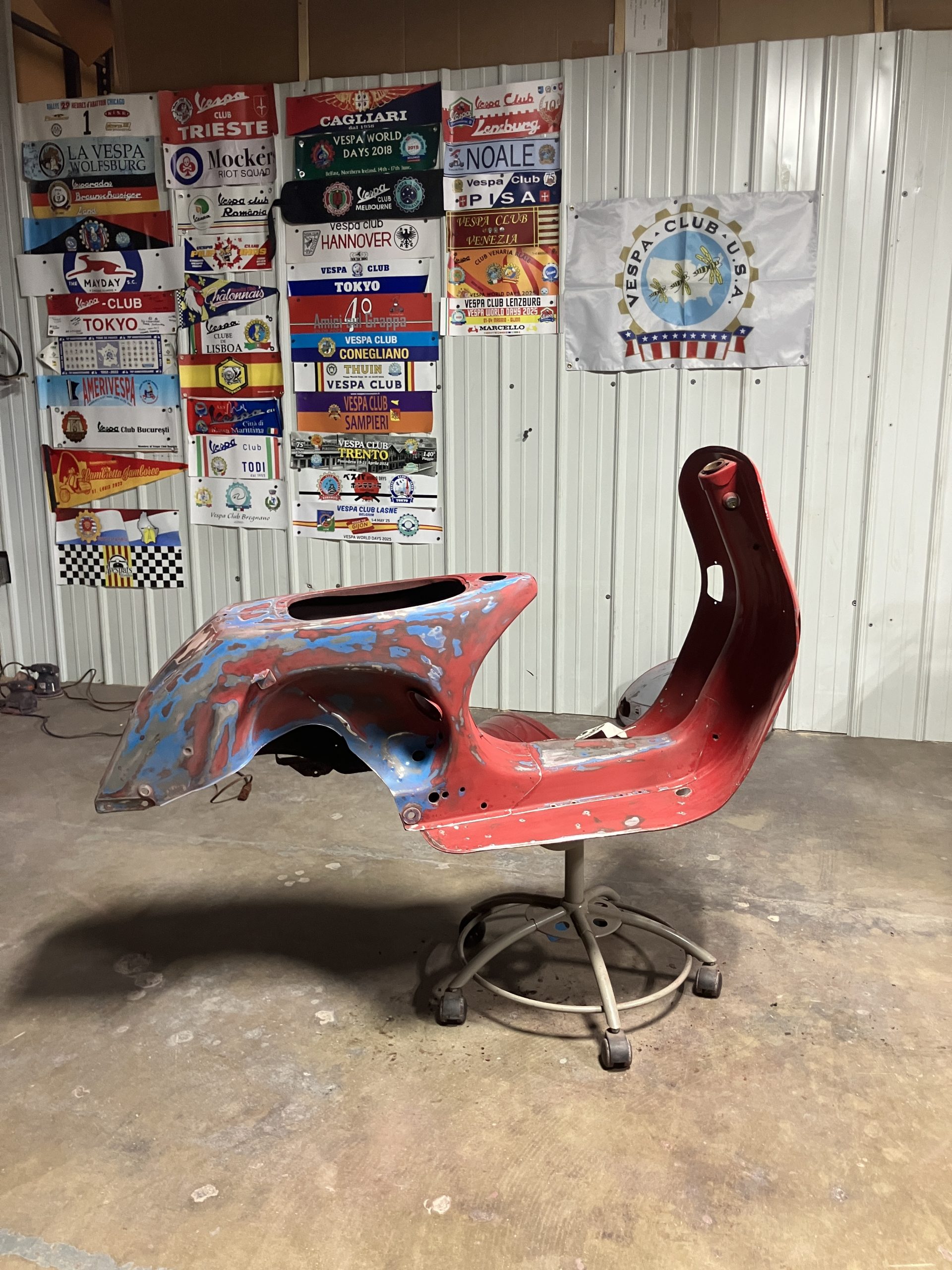 prepping for paint, it's coming along!